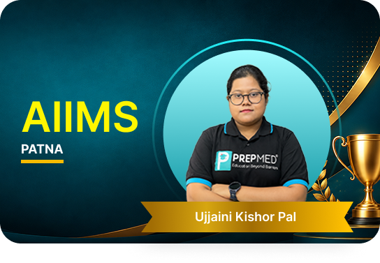Ujjaini Kishor Pal, selected at AIIMS Patna